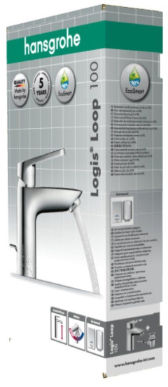 Душевой комплект Hansgrohe SET Logis Loop
