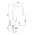Смеситель для кухни Webert Doha DH940302015, хром Смеситель для кухни Webert Doha DH940302015, хром