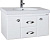 Тумба с раковиной Bellezza Неаполь 90 подвесная 2 ящика белая