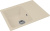 Мойка кухонная AquaGranitEx M-17к бежевая