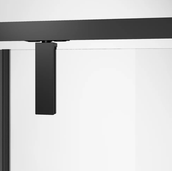 Душевой уголок Veconi Rovigo RV-033B 70x90, профиль черный