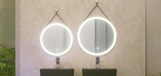 Мебель для ванной Jorno Wood 120, серая