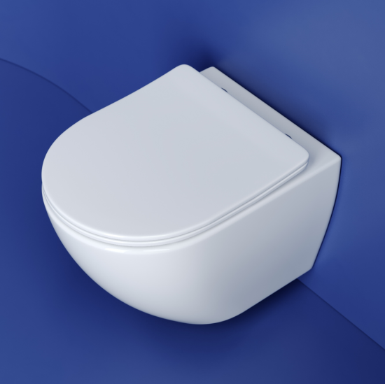 Подвесной унитаз Ceramicanova Метрополь (Metropol) CN4002TMW