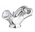 Смеситель для биде Fiore Venere Sky Swarovski® 13CR0632, хром