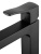 Смеситель для раковины Wonzon & Woghand Flex WW-88019072-MB высокий Смеситель для раковины Wonzon & Woghand Flex WW-88019072-MB высокий