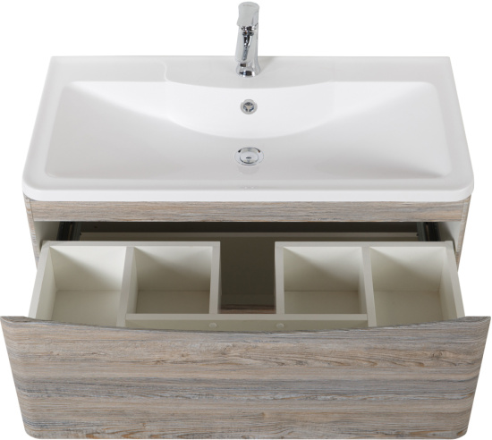 Тумба с раковиной BelBagno Acqua 100 напольная, pino scania