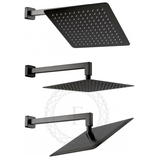 Душевая система Filarete Fing FL1040BG, графит