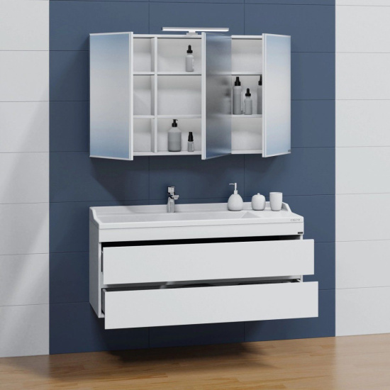 Мебель для ванной СанТа Марс 120 подвесная