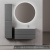 Тумба с раковиной Sancos Folk 100 R grey soft