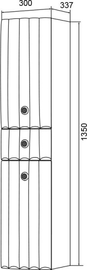 Пенал Aima Design Pearl 30П R white