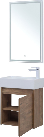 Мебель для ванной Aquanet Nova Lite 50 дуб рустикальный