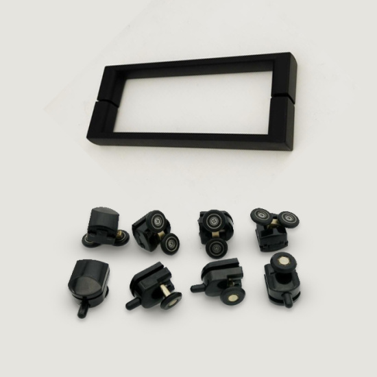 Душевой уголок RGW Classic CL-44-B (885-900)x(985-1000)x1850, профиль черный