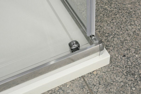 Душевой уголок BelBagno Unique A-2-85/100-P-Cr стекло punto