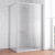 Душевой уголок Vegas Glass ZP+ZPV 130*70 07 02 профиль матовый хром, стекло шиншилла Душевой уголок Vegas Glass ZP+ZPV 130*70 07 02 профиль матовый хром, стекло шиншилла