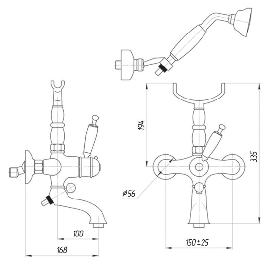 Термостат Migliore Oxford ML.OXF-6303 Do