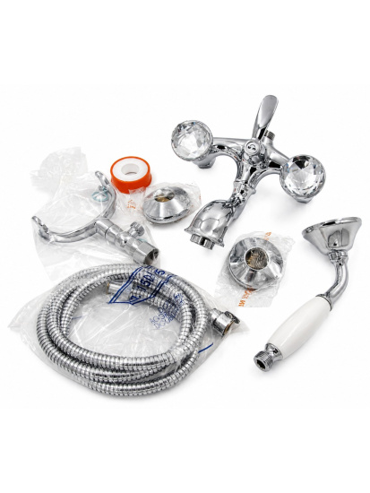 Смеситель для ванны Fiore Xt Sky Swarovski® 17CR0600, хром