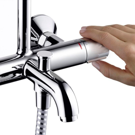 Душевая стойка Hansgrohe Vernis Blend 26274000 Showerpipe 200 1jet, термостат