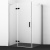 Душевой уголок Wasserkraft Aller Black 10H10LBLACK 120x100 см