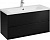 Тумба с раковиной Aquaton Римини New 100 черная