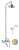 Душевая стойка Fiore Margot Sky (Swarovski®) 01ZZ0615 бронза Душевая стойка Fiore Margot Sky (Swarovski®) 01ZZ0615 бронза