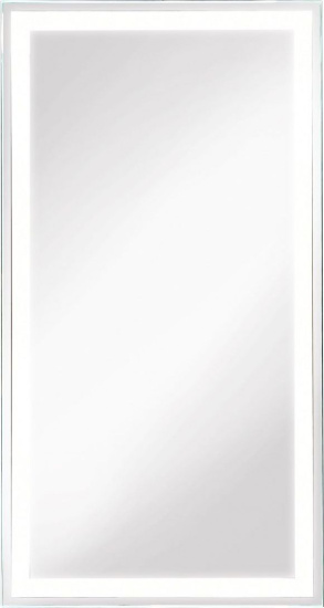 Зеркало-шкаф Art&Max Techno 35 L с подсветкой, белое