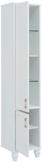 Пенал Aquanet Валенса 40 New L, белый матовый