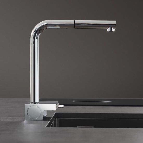 Смеситель для кухни Hansgrohe Aquno Select M81 73836000 хром