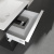 Мебель для ванной Villeroy & Boch Venticello 60 black matt lacquer, с белыми ручками