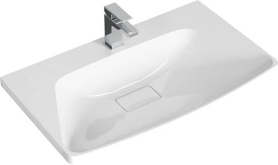 Тумба с раковиной Aqwella 5 stars Neringa 80 морская дюна