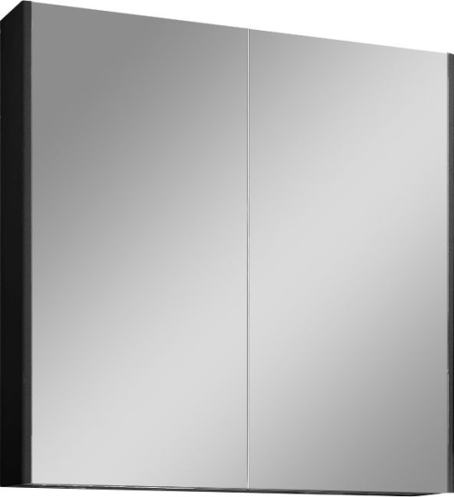 Мебель для ванной Velvex Klaufs 80.2D.1Y черная, шатанэ, напольная
