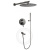 Душевая система Filarete Roun FL1020BG, графит Душевая система Filarete Roun FL1020BG, графит