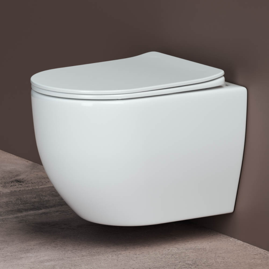 Подвесной унитаз Ceramicanova Mia Rimless CN1805