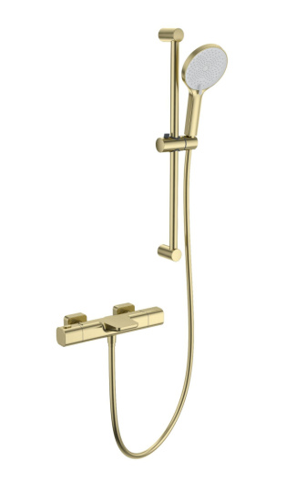 Смеситель для ванны Wonzon & Woghand Plate WW-C2017-A-BG с термостатом