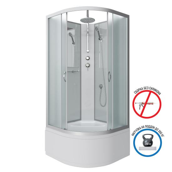Душевая кабина Niagara Classic NG-2308-14BKT