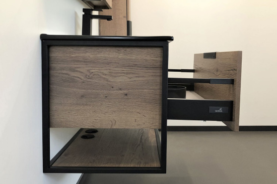 Мебель для ванной Comforty Бонн 90 дуб темный