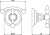 Крючок Nicolazzi Classica 1481GB Крючок Nicolazzi Classica 1481GB