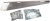 Мебель для ванной Armadi Art Flat 100 подвесная, dark oak