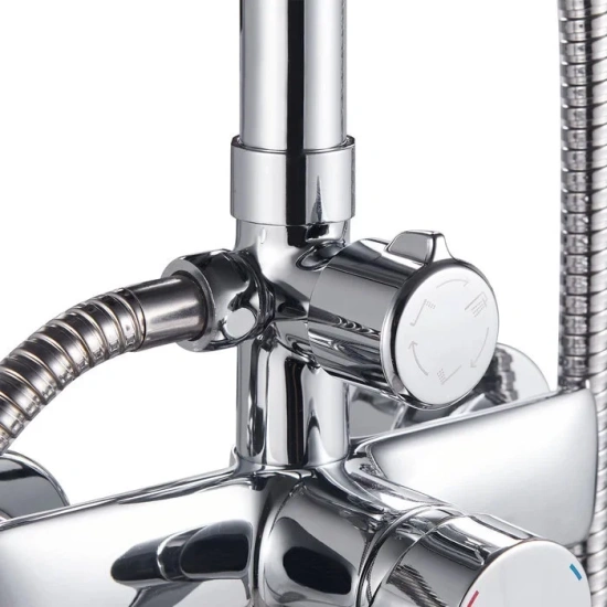 Душевая стойка Milardo Stripe STRSB1FM06