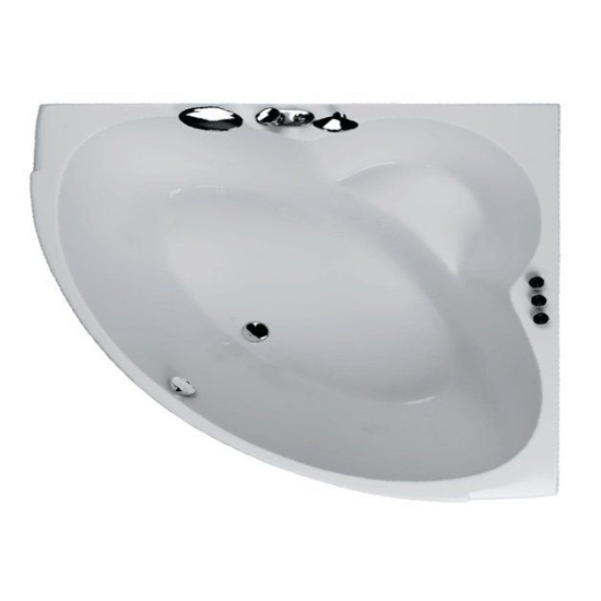 Акриловая ванна Aquatika Эпюра 140 см Standart