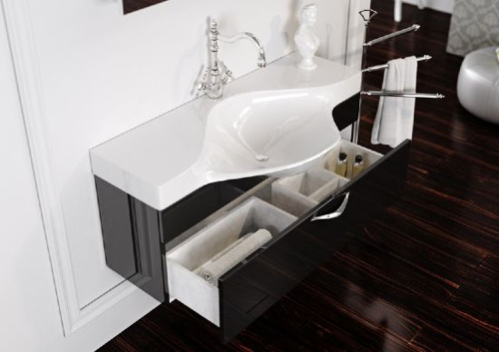 Мебель для ванной Aqwella 5 stars Бродвей черный