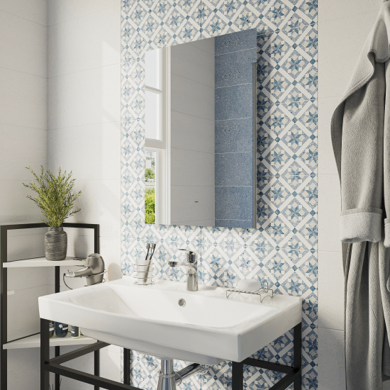 Зеркало Diwo Элиста 50 с подсветкой светодиодной, инфракрасный выключатель