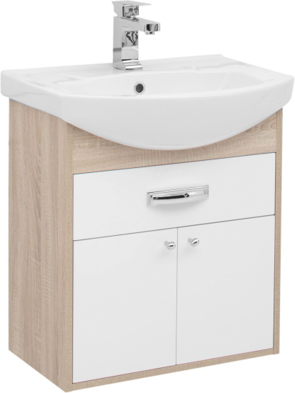 Мебель для ванной Aquanet Грейс 60 1 ящик, 2 фасада, дуб сонома
