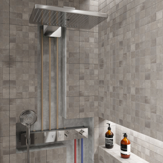 Смеситель для душа Axor ShowerSolutions 18357000 термостат