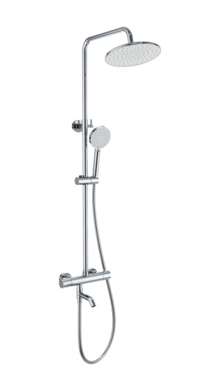 Душевая стойка Wonzon & Woghand Inn 4 WW-B3047-A1-CR с термостатом