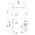 Смеситель для раковины Webert One-B NB830402441 черный