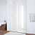 Душевая дверь в нишу Vegas Glass EP-F-1 115 01 10 L профиль белый, стекло сатин