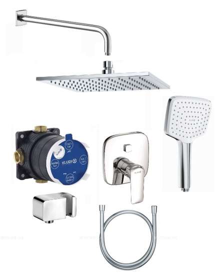 Душевая система Kludi Ameo 416400575 с внутренней частью