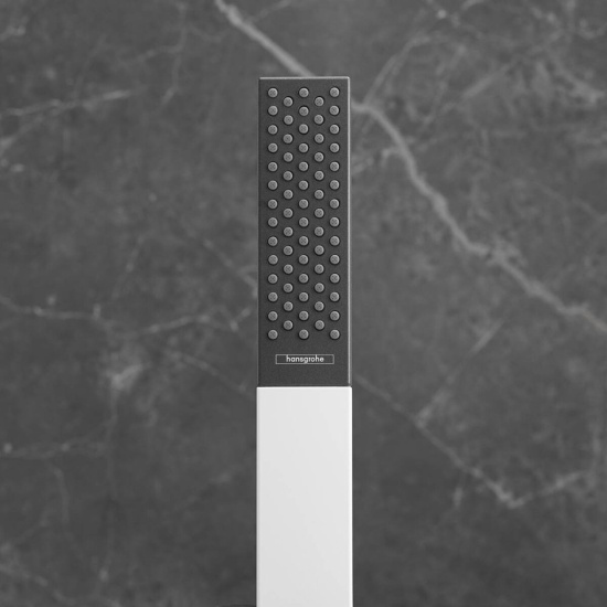 Душевая лейка Hansgrohe Rainfinity 100 26866700 матовый белый
