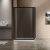 Душевой уголок Vincea Garda VSR-1G9012CGB 120x90 см, профиль чёрный, стекло тонированное Душевой уголок Vincea Garda VSR-1G9012CGB 120x90 см, профиль чёрный, стекло тонированное