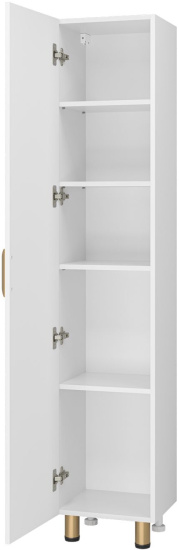 Шкаф-пенал Brevita Глостер L белый